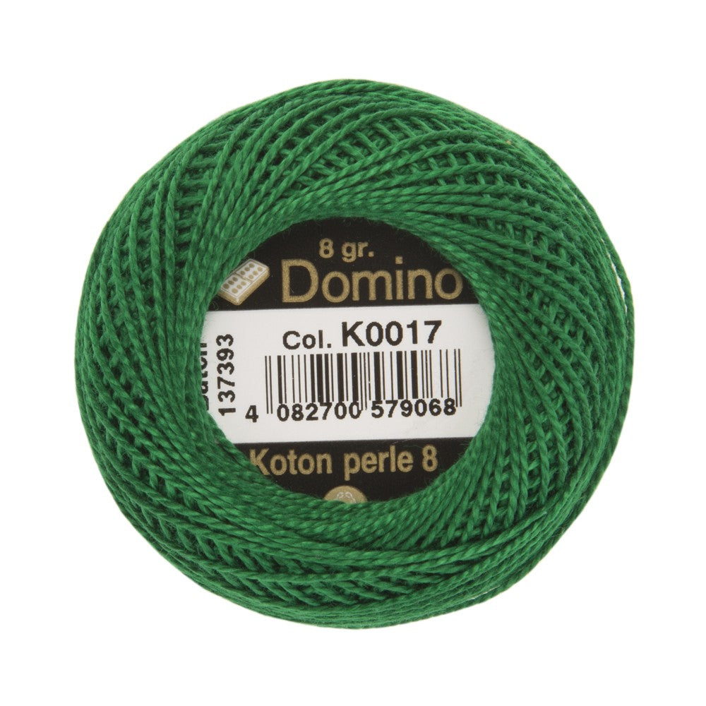 Domino Koton Perle 8gr Yeşil No:8 Nakış İpliği - K0017
